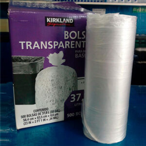 Bolsa transparente rollo