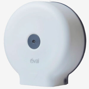 Despachador bobina 200 mts blanco oval